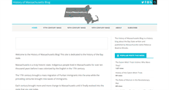 Desktop Screenshot of historyofmassachusetts.org