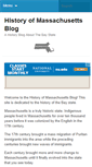 Mobile Screenshot of historyofmassachusetts.org